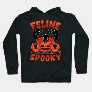 Feline Spooky Halloween Kitten by Tobe Fonseca Hoodie